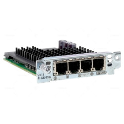 800-33583-01 CISCO VIC3 4FXS/DID 4-PORT RJ-45 VOICE FAX INTERFACE MODULE